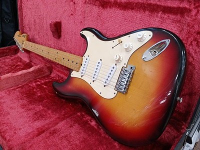 Greco Super Sound Cherry Sunburst Matsumoku Japan ST Type Solid