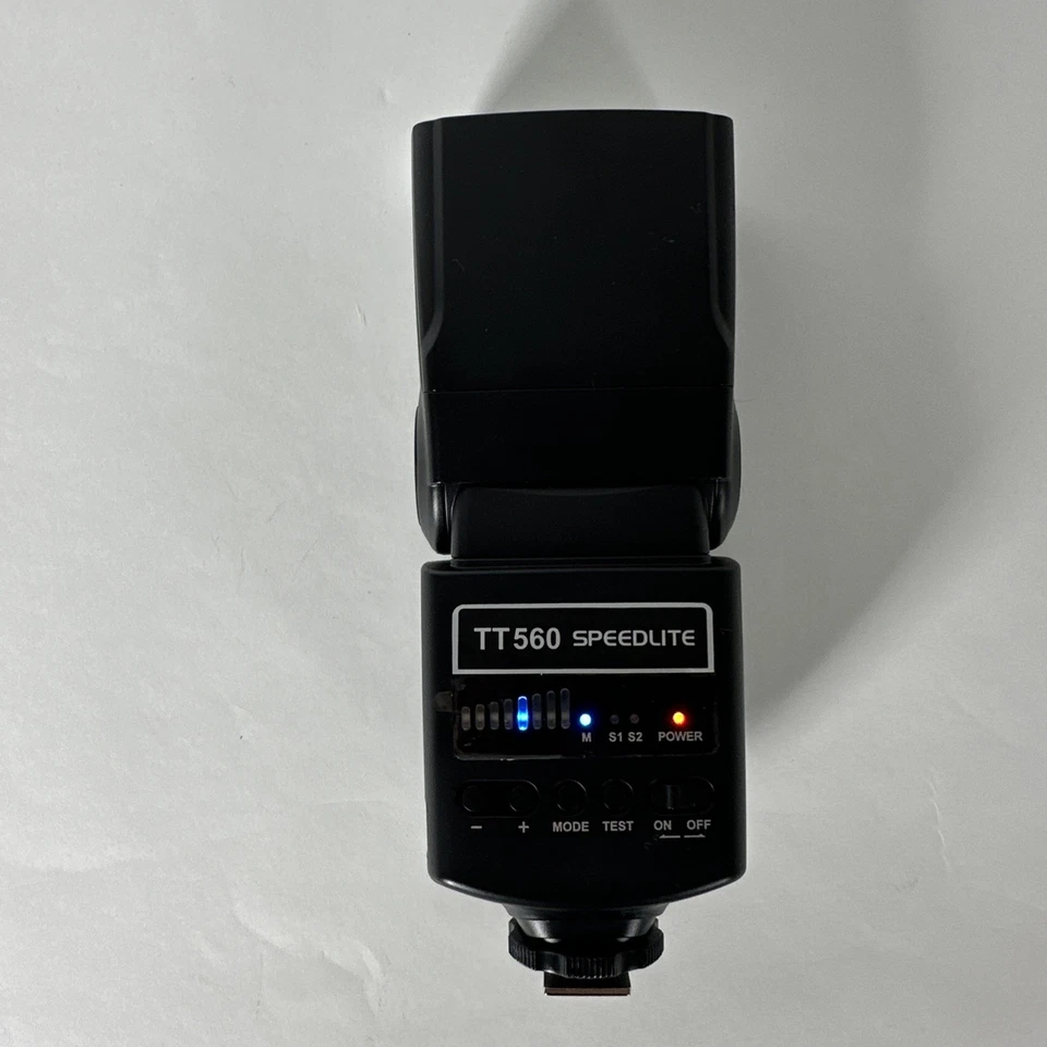 Neewer TT560 Flash Speedlite for Canon Sony Nikon Panasonic Olympus DSLR Cameras - Image 2 of 4