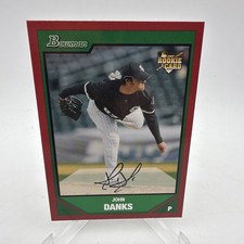 2007 Bowman Draft Picks & Prospects Red 1/1 John Danks RC Rookie ONE OF ONE