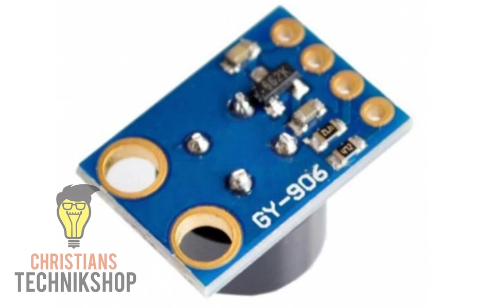 MLX90614ESF-BCC berührungsloses Infrarot-Temperatur-Messmodul Arduino GY-906-BCC - Bild 2 von 2