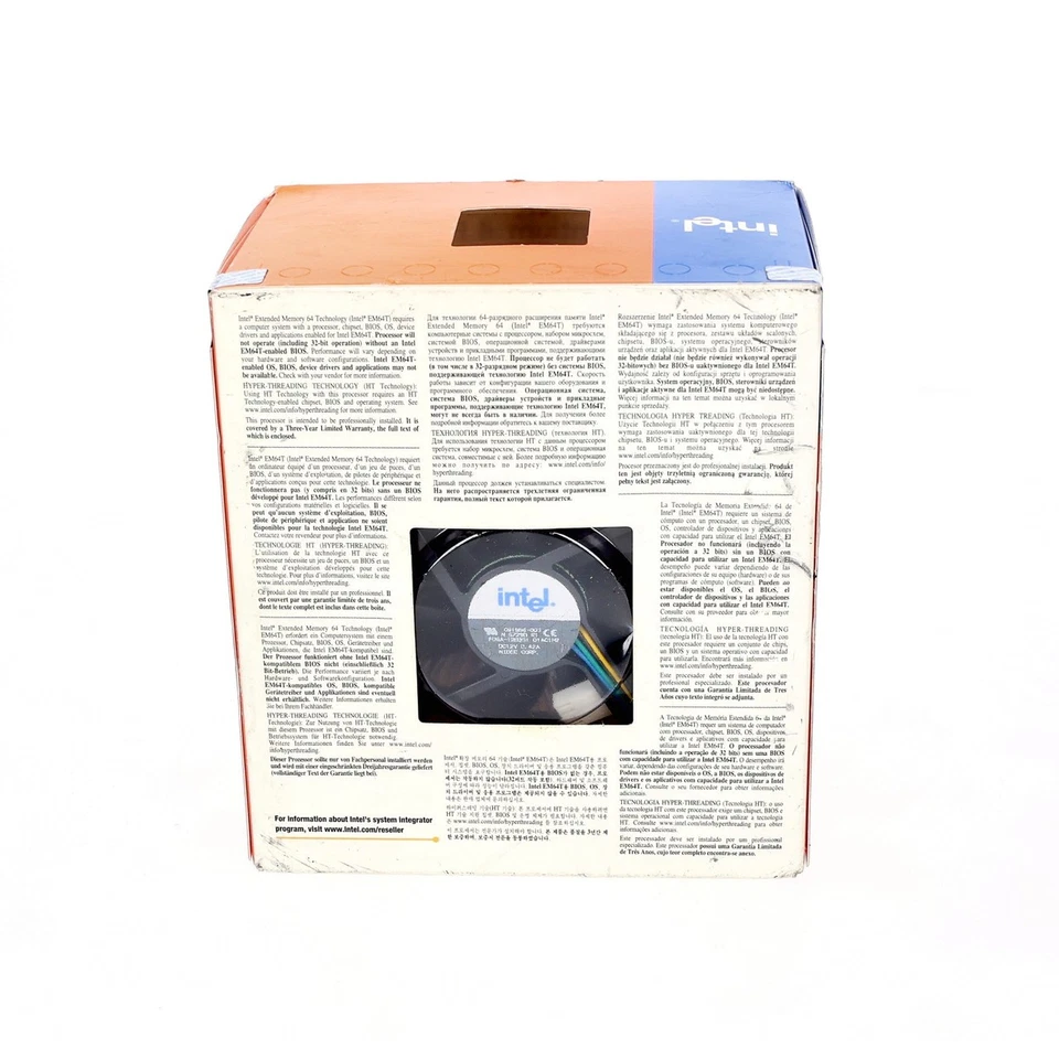 Intel PENTIUM 4 521 Processor 2.80GHz 1MB Desktop Processor - New - Image 2 of 4