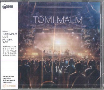 CD TOMI MALM Live PCD26117 P-VINE RECOR JAPAN OBI SEALED