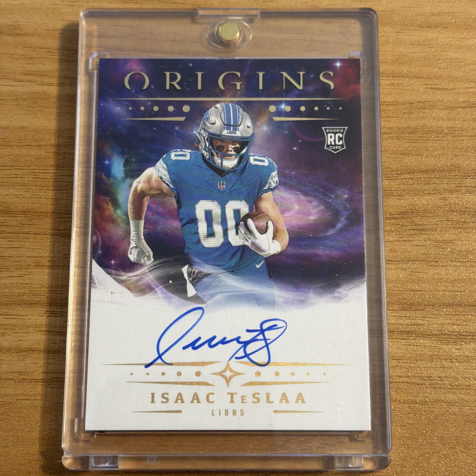 2025 Panini Origins - Rookie Autographs Isaac Teslaa #RA-ITE (AU, RC)