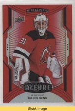 2020-21 Upper Deck Allure Rookie SP Red Rainbow Gilles Senn #132 READ 6f8