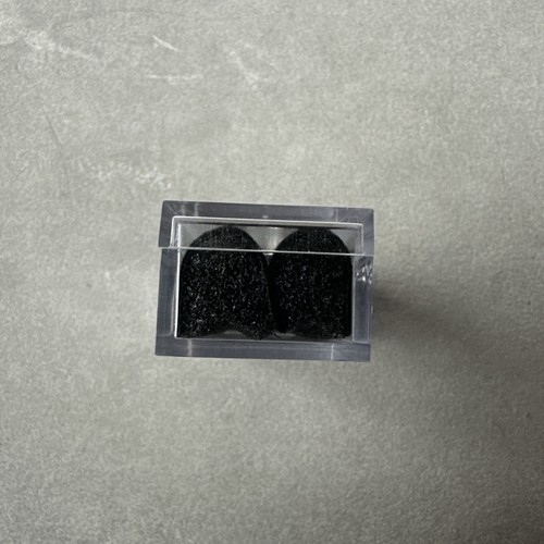 GEMSTONE / Diamond Display/Storage 12 Transparent Acrylic Boxes w/black ...