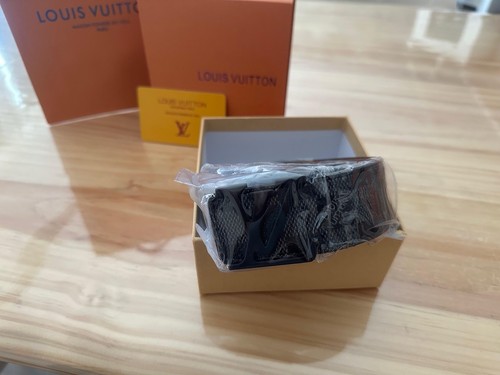 Louis Vuitton Gürtel Damier Graphite Größe 110 - Bild 2 von 4