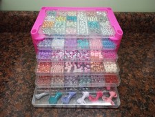 Huge 1000 Plus Beads Organizer Set. Jewelry Making Supplies Crafts. Hobby no box