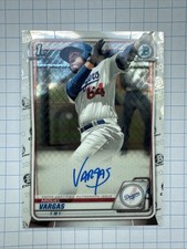 2020 Bowman Chrome MIGUEL VARGAS 💎 1st Bowman Auto