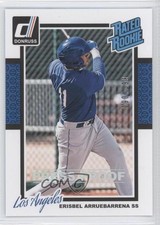 2014 Donruss Rated Rookie Press Proof Silver /199 Erisbel Arruebarrena #253 e5r