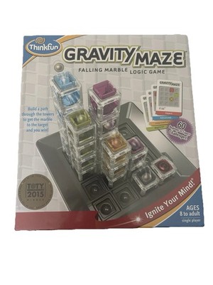 ThinkFun Gravity Maze Marble Run Logic Game STEM Toy Age 8+ NEW