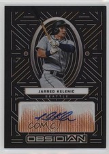 2022 Chronicles Obsidian Electric Etch Orange 9/50 Jarred Kelenic Auto nd3