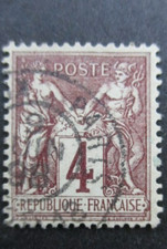 FRANCE-1877-Sage N°88 oblitéré