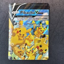 Pikachu V-Union SWSH139 Spada e Scudo Stella Nera Carte Promo Holo Pokemon
