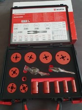Würth ZYLINDERSÄGE HSS BI-METALL LONGLIFE & SPEED HSCO8 16tl+Koffer Angebot Neu 