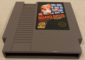 1988 NINTENDO NES CONTROL DECK CONSOLE BUNDLE W/ MARIO MATTEL CANADIAN BOX CIB