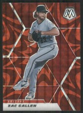 2021 Panini Mosaic Mosaic Reactive Red #18 Zac Gallen Arizona Diamondbacks TW180