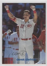 2020 Topps Stadium Club Blue Foil 21/50 Derek Dietrich #119 0tj5