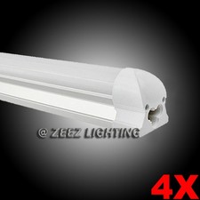4X T8-Integrated 3FT 14W Cool White LED Tube Light Bulb 3 Feet Fluorescent Lamp