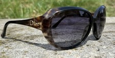 CHRISTIAN DIOR PANTHER 1 Spotted Black Animal Print Cat Sunglasses DIORPANTHER1