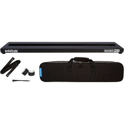 Pedaltrain Nano MAX 28'' x 5.5'' Pedalboard with Soft Case Small