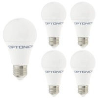 Optonica E27 Led-Lampe A60 10,5W 1055Lm 4500K Neutralweiß 5 StüCk