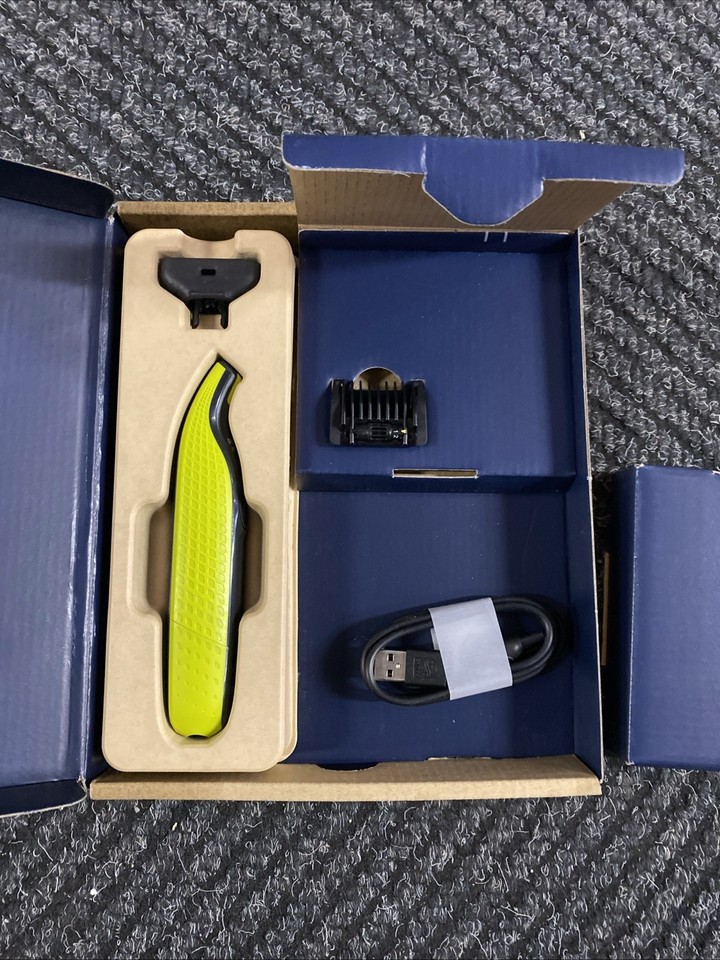 Philips Norelco Oneblade QP2724/90 360 Hybrid Face Electric Trimmer ...