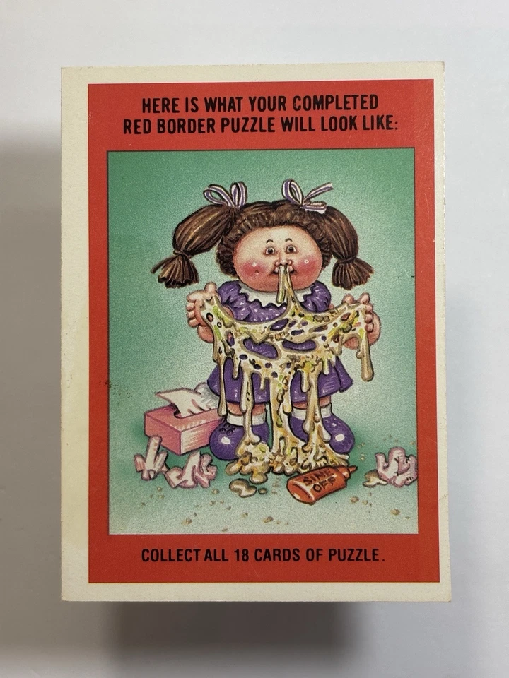 1985 Topps Garbage Pail Kids GPK -Series 2 -Glossy #43b DOUG PLUG (NM) See PICS! - Image 4 of 4
