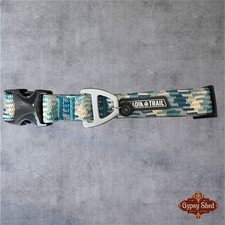 New Arcadia Trail XXL Rope Reflective Dog Collar - Durable Paracord XXL D-Ring