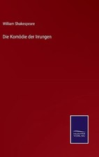 Die Komdie der Irrungen by William Shakespeare (German) Hardcover Book