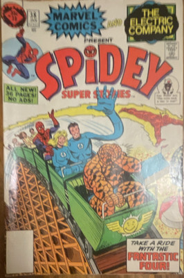 Marvel Comics Spidey Super Stories #18 Spider-Man Fantastic Four 1976