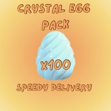 Crystal Egg Pack x100 Adopt From Me Roblox Speedy Delivery US Seller