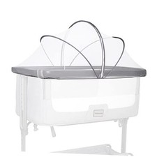 Bassinet Mosquito Net Cover, Breathable Mesh Canopy with Bassinet Cover-white