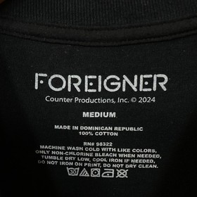 Foreigner Agent Provocateur I Wanna Know What Love Is T-Shirt Medium