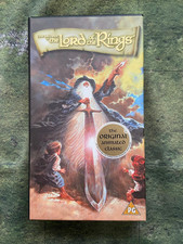 The Lord of The Rings 1978 Animated Movie VHS Video Tape 