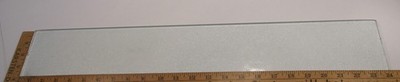 VINTAGE PEBBLE PRIVACY GLASS PANEL 24 1/8'' X 4'' JALOUSIE DOOR WINDOW REPLACEMENT