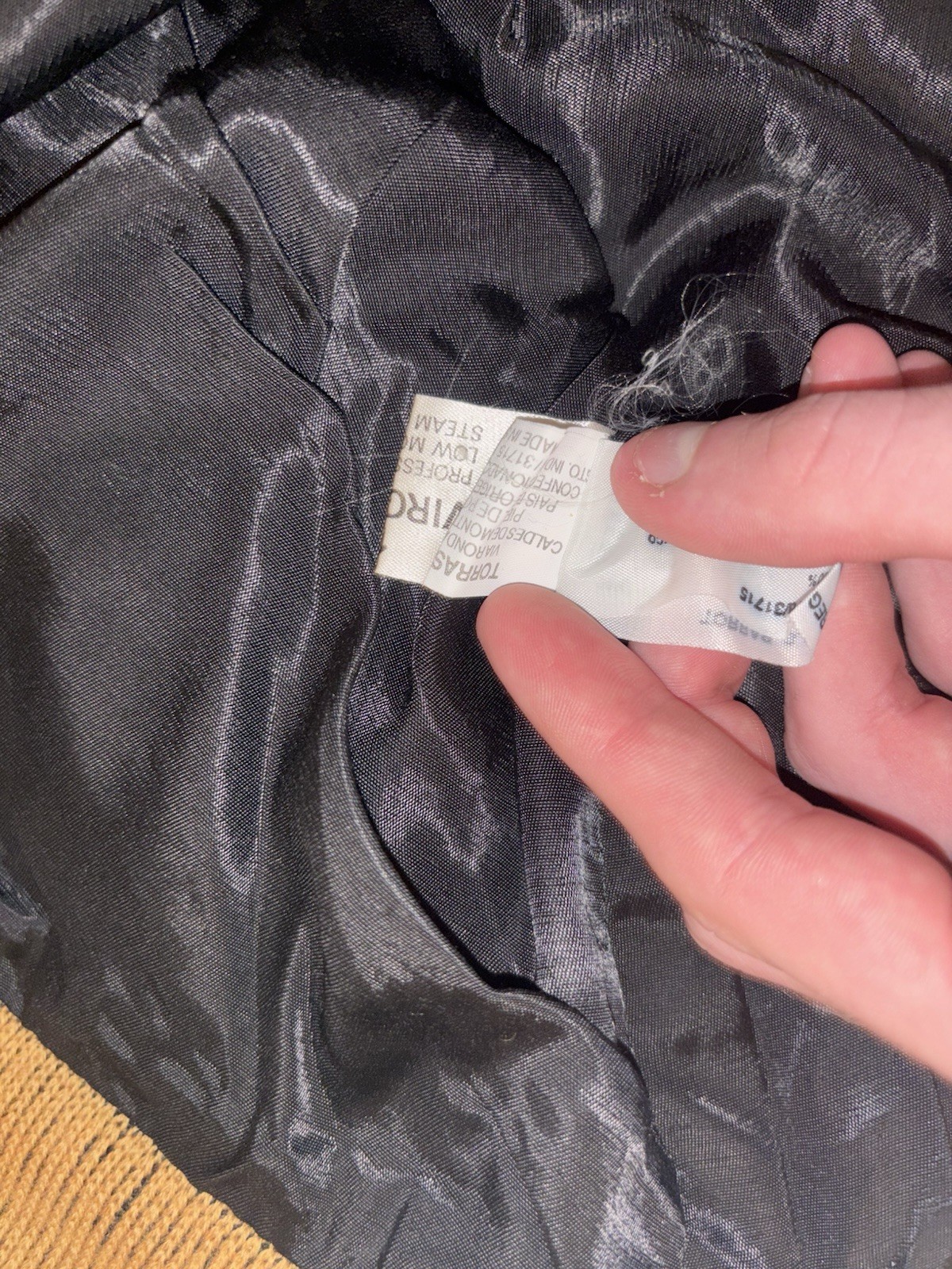 Torras Spain Patchwork Suede Leather Cardigan Jac… - image 16