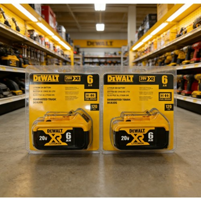 #ad #ad 2pc DEWALT 20V Max Premium 6Ah Lithium Ion Battery Charger $91.99
