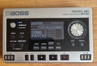 Boss Micro BR 80 Portable Digital Recorder