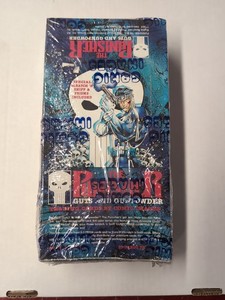 Punisher Guts and Gunpowder Sealed Trading Card Box 48 Packs Comic Images 1992