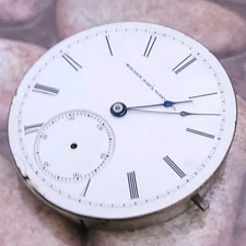 EA1: RAILROAD GRADE 1884 ELGIN 16s POCKET WATCH HUNTER 15J MOVEMENT GOOD BALANCE