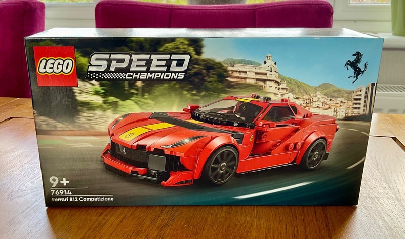 LEGO SPEED CHAMPIONS: Ferrari 812 Competizione (76914) New, Sealed Retired