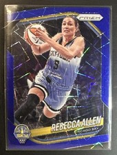 2025 Panini WNBA Prizm Rebecca Allen #67 Blue velocity Sky