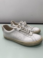 VEJA Women s Esplar Logo Leather Sneakers Ext...