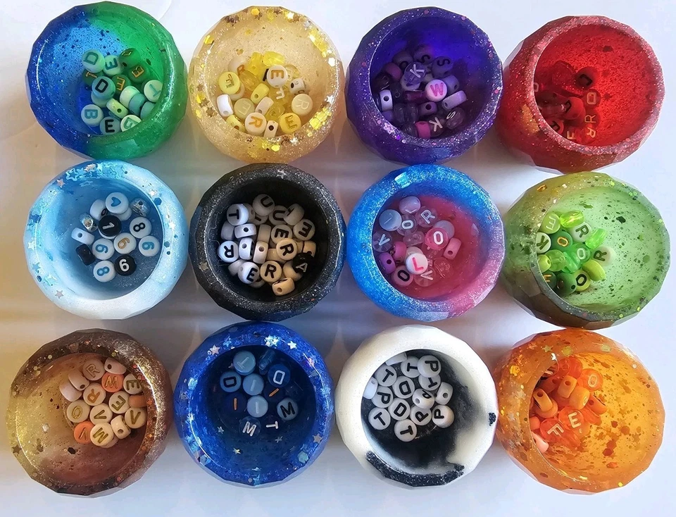 Taylor Swift Inspired Handmade Small Resin Bowls.Set of 12! Bead/Jewelry Holder - Image 4 of 4