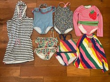 Boden Assorted Swimsuit Girls Size 8-9 Lot 10 Pieces