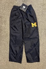 Charles River Apparel Youth Snowpants Michigan Size Small 10/12 Blue Yellow NWT