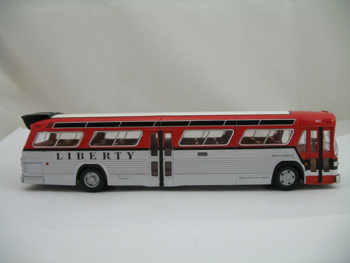 Corgi Fishbowl BUS Liberty Lines, New York City Bus 1:50 SCALE
