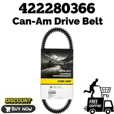 Can-Am BRP OEM 422280366 Clutch Drive Belt for Outlander Renegade Max 1000R 570