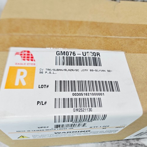 Park & Signal Light Brock GM076-U000R & L Fits TRK Subn Blazer GC Jimy Replace - Foto 11 di 15