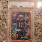 2024 Topps Chrome Tom Brady #120 Gold Wave Refractor /50 PSA 9 Football NFL